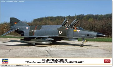 1/72 RF-4E ファントム II 西ドイツ空軍 スプリッター迷彩 ハセガワ, HAS24458, by ハセガワ