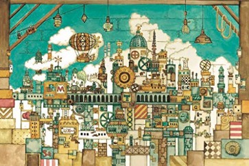 ジグソーパズル 1000ピース メルヘンアート 西村典子 屋根裏部屋のネズミの王国  エポック, EPC15945, by エポック