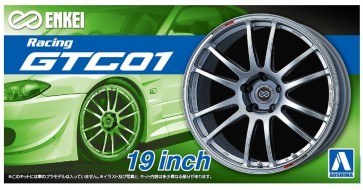 1/24 エンケイ GTC 0１ 19インチ アオシマ, AOS53805, by アオシマ