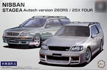 1/24 インチアップシリーズ ステージア オーテックバージョン 260RS/25X FOUR フジミ, FUJ46136, by フジミ