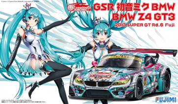 1/24 GSR 初音ミクBMW (BMW Z4 GT3) 2013 SUPER GT Rd.6 Fuji 優勝車 フジミ, FUJ70107, by フジミ
