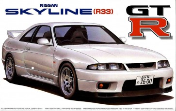 1/24 スカイライン GT-R(R33 型) '95 フジミ, FUJ38803, by フジミ