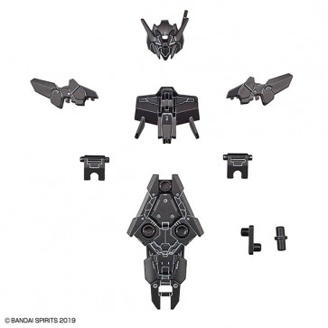1/144 30MM 指揮官機用オプションアーマー[アルト用/ブラック] バンダイ, BAN81006, by バンダイ