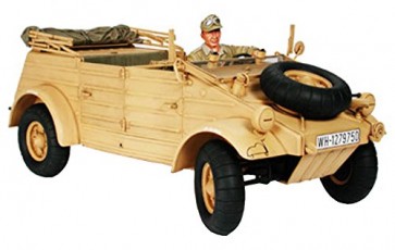 1/16 ビッグタンクシリーズ Pkw.K1 キューベルワーゲン 82型 アフリカ仕様/ロンメル元帥付き タミヤ, TAM64031, by タミヤ