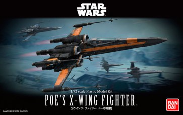 1/72 Ｘウイング・ファイター ポー専用機, BAN05008, by バンダイ