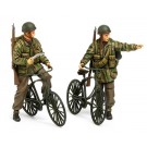 1/35 ﾐﾘﾀﾘｰﾐﾆﾁｭｱｼﾘｰｽﾞ 333 ｲｷﾞﾘｽ軍 空挺兵 自転車ｾｯﾄ タミヤ, TAM53330, by タミヤ