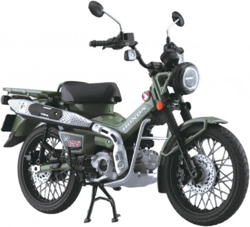 スカイネット 1/12 Honda CT125 ハンターカブ パールオーガニックグリーン アオシマ, AOS12243, by アオシマ