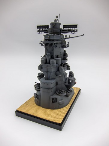 1/200 集める装備品シリーズ No.2 EX-4 戦艦大和 艦橋(純正エッチングパーツ/台座用木甲板シール付き) フジミ, FUJ20495, by フジミ