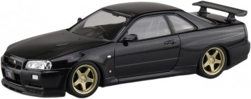 1/32 ザ・スナップキット No.11-SP2 ニッサン R34スカイラインGT-R カスタムホイール (ブラックパール) アオシマ, AOS66317, by アオシマ