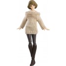 figma 女性body （チアキ） with オフショルセーターワンピ マックスファクトリー, MAX68366, by マックスファクトリー