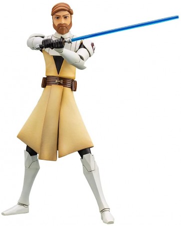 1/10 ARTFX＋ スター・ウォーズ:クローン・ウォーズ オビ＝ワン・ケノービ クローン・ウォーズ コトブキヤ, KBY36318, by コトブキヤ