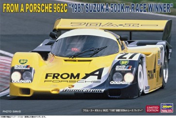 1/24 フロム・エー ポルシェ 962C “1987 鈴鹿500kmレースウィナー” ハセガワ, HAS05727, by ハセガワ