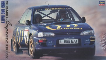 1/24 スバル インプレッサ WRX "1993年 RAC ラリー" ハセガワ, HAS02979, by ハセガワ