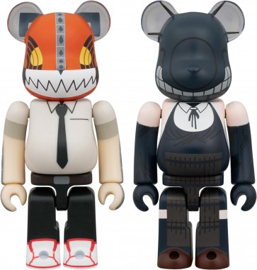 BE@RBRICK チェンソーマン＆ボム 2PCS SET メディコム・トイ, MED20312, by メディコム・トイ