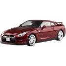 1/24 プリペイントモデル No.02-C ニッサン R35 GT-R ’14 ゴールドフレークレッドパール アオシマ, AOS62456, by アオシマ