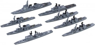 1/3000 集める軍艦シリーズ 海上自衛隊第2護衛隊群(1998年) フジミ, FUJ01621, by フジミ
