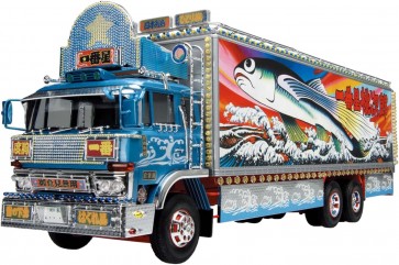 1/32 トラック野郎 No.2 一番星 熱風5000キロ アオシマ, AOS66478, by アオシマ