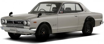 1/32 ザ・スナップキット No.09-A ニッサン スカイライン 2000GT-R(シルバー) ザ・スナップキットアオシマ, AOS58824, by アオシマ