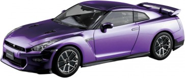 1/32 楽プラ スナップキット No.03CU-MP ニッサン R35 NISSAN GT-R 2024 カスタムホイール(メタリックパープル) アオシマ, AOS04092, by アオシマ