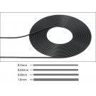 ﾊﾟｲﾋﾟﾝｸﾞｹｰﾌﾞﾙ 外径φ0.65mm （ﾌﾞﾗｯｸ） タミヤ, TAM26767, by タミヤ