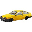 1/32 楽プラ スナップキット No.11CU-YW トヨタ スプリンタートレノ カスタム(イエロー) アオシマ, AOS69141, by アオシマ