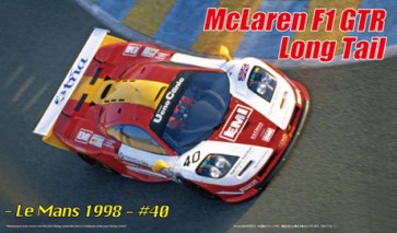 1/24 リアルスポーツカーシリーズ No.250 マクラーレン F1 GTR ロングテール ル・マン 1998 #40 DX フジミ, FUJ26623, by フジミ