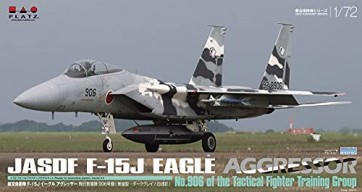 1/72 航空自衛隊 F-15Jイーグル アグレッサー 飛行教導隊 906号機(単座型・ダークグレイ/白迷彩) プラッツ, PLZ72280, by プラッツ