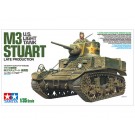 1/35 ミリタリーミニチュアシリーズ アメリカ軽戦車 M3スチュアート 後期型 タミヤ, TAM53606, by タミヤ