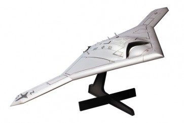 1/72 ｱﾒﾘｶ海軍 無人爆撃機 X-47B 飛行状態 (スタンド付属) プラッツ, PLZ34615, by プラッツ