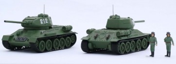 1/76 スペシャルワールドアーマーシリーズ ソビエト中戦車 T-34/85 (2両セット) フジミ, FUJ62425, by フジミ