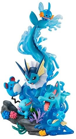 G.E.M.EXシリーズ ポケットモンスター みずタイプ DIVE TO BLUE メガハウス, MEG31027, by メガハウス