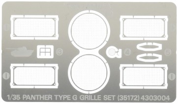1/35 MM ﾊﾟﾝｻｰG型 ｴｯﾁﾝｸﾞｸﾞﾘﾙｾｯﾄ, TAM35172, by タミヤ