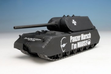 1/72 ガールズ＆パンツァー 蝶野正洋 超重戦車級王者 マウス プラッツ, PLZ34486, by プラッツ