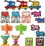 MINI VCD KEITH HARING #3 1BOX 16個入り メディコム・トイ, MED14252, by メディコム・トイ