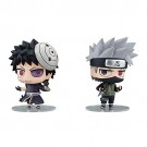 ちみメガ バディシリーズ! NARUTO-ナルト- 疾風伝 はたけカカシ&うちはオビト 忍界大戦セット メガハウス, MEG27273, by メガハウス