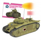 1/56 ガールズ＆パンツァー おてごろ模型戦車道 B1bis カモさんチーム[最終章 第3話特別パッケージ版]  ガールズ＆パンツァープラッツ, PLZ75588, by プラッツ