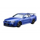 1/24 ザ・モデルカー 8 ニッサン BNR34 スカイラインGT-R V-specII ’02 アオシマ, AOS51597, by アオシマ
