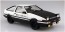 1/24 頭文字(イニシャル)D No.1 藤原拓海 AE86トレノ プロジェクトD仕様 頭文字(イニシャル)Dアオシマ, AOS59579, by アオシマ