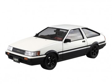 1/24 トヨタ AE86 レビン '83（ホワイト/ブラック） アオシマ, AOS54956, by アオシマ