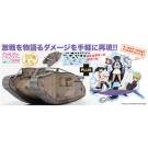 1/35 ガールズ＆パンツァー最終章 Mk.IV戦車 サメさんチーム 準決勝です！ バトルダメージデカール＆アクリルスタンド付属 プラッツ, PLZ86669, by プラッツ