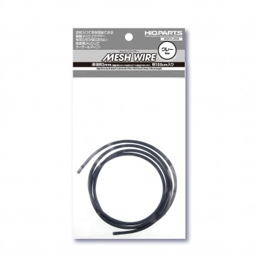 メッシュワイヤー グレー 約3.0mm (約100cm入) ハイキューパーツ, HIQ75367, by ハイキューパーツ