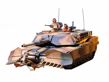 1/35 MM M1A1ﾏｲﾝﾌﾟﾗｳ, TAM35158, by タミヤ