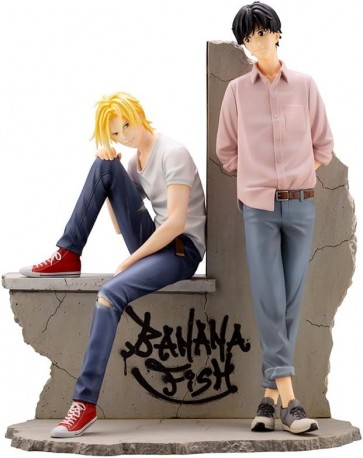 1/8 ARTFX J BANANA FISH アッシュ ＆ 英二 (再販) コトブキヤ, KBY56972, by コトブキヤ