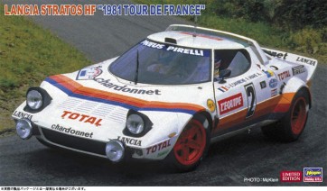 1/24 ランチア ストラトス HF “1981 ツール・ド・フランス” ハセガワ, HAS04997, by ハセガワ