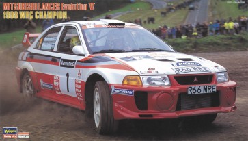 1/24 三菱 ランサー エボリューション5 "1998 WRCチャンピオン"ハセガワ, has02931, by ハセガワ
