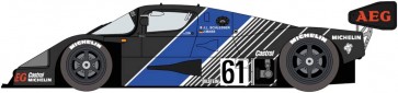 1/24 ザウバー・メルセデス C9 “1989テストカー” ハセガワ, HAS06267, by ハセガワ