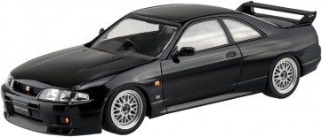 1/32 ニッサン R33スカイラインGT-R カスタムホイール(ブラック) アオシマ, AOS04177, by アオシマ