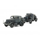 1/48 イタレリシリーズ ドイツ重牽引車 SS-100・88mm砲FLAK37セット タミヤ, TAM70276, by タミヤ