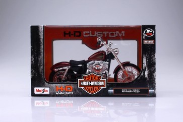 マイスト 1/12 完成品バイク ハーレー ダビッドソン 2012 XL 1200V セブンティーツー レッド アオシマ, AOS04408, by アオシマ