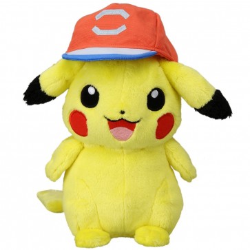 ポケモンぬいぐるみ　サトシのピカチュウ(アローラキャップVer.)  タカラトミー, TAK98573, by タカラトミー